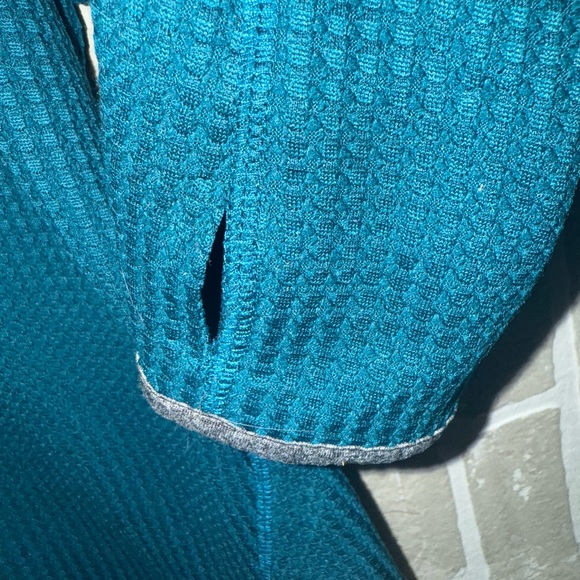 RBX Women's Deep Teal Cowl Neck Sweater - Picture 5 of 6